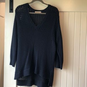 Navy Micheal Kors sweater XL